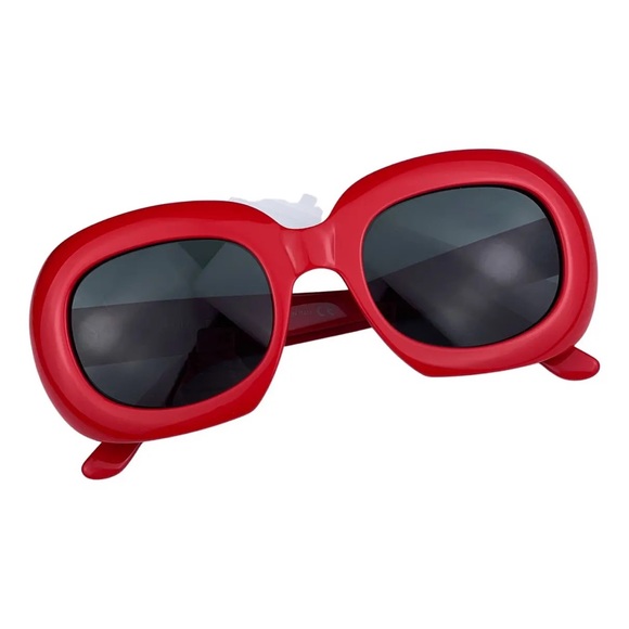 NEW CELINE WOMEN RED SUNGLASSES CELINE CL40070I 66N SUNGLASSES - Picture 5 of 6